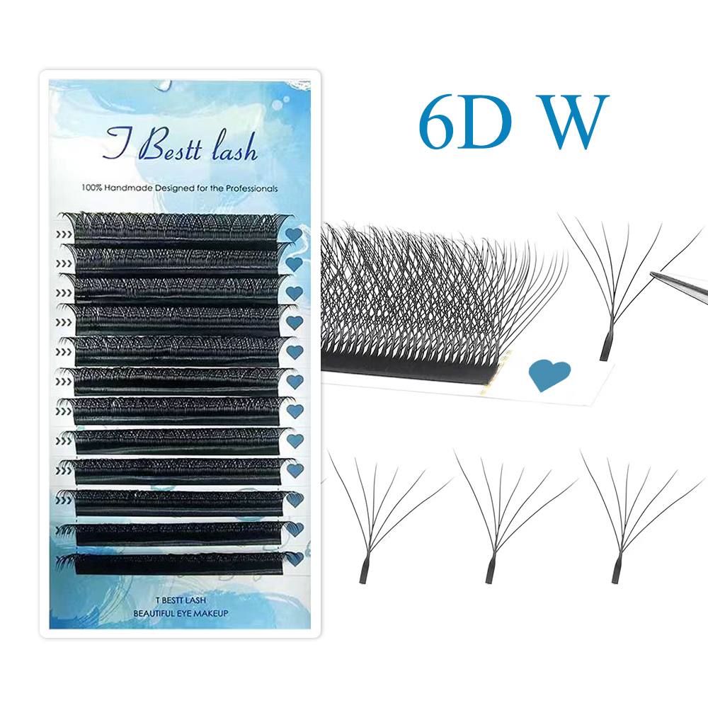 Eyelash Extension Yelix - Tbestt 6DW Форма ресниц YY Наращивание