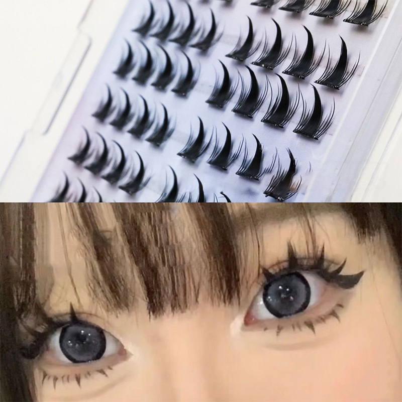 Eyelash Extension Cluster - Искусственные ресницы для имитации естественного наращивания,