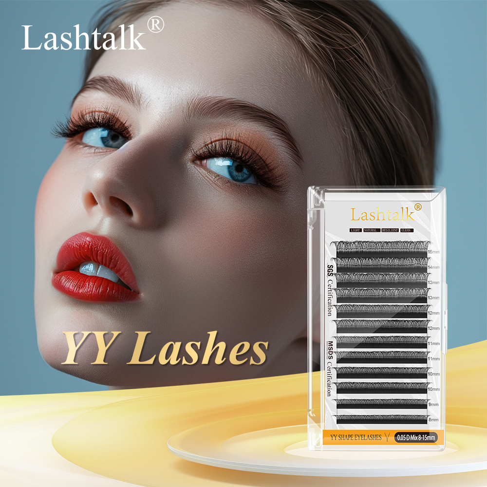 Eyelash Extension Yelix - Lashtalk YY-образная ручная ткань от Nagaraku