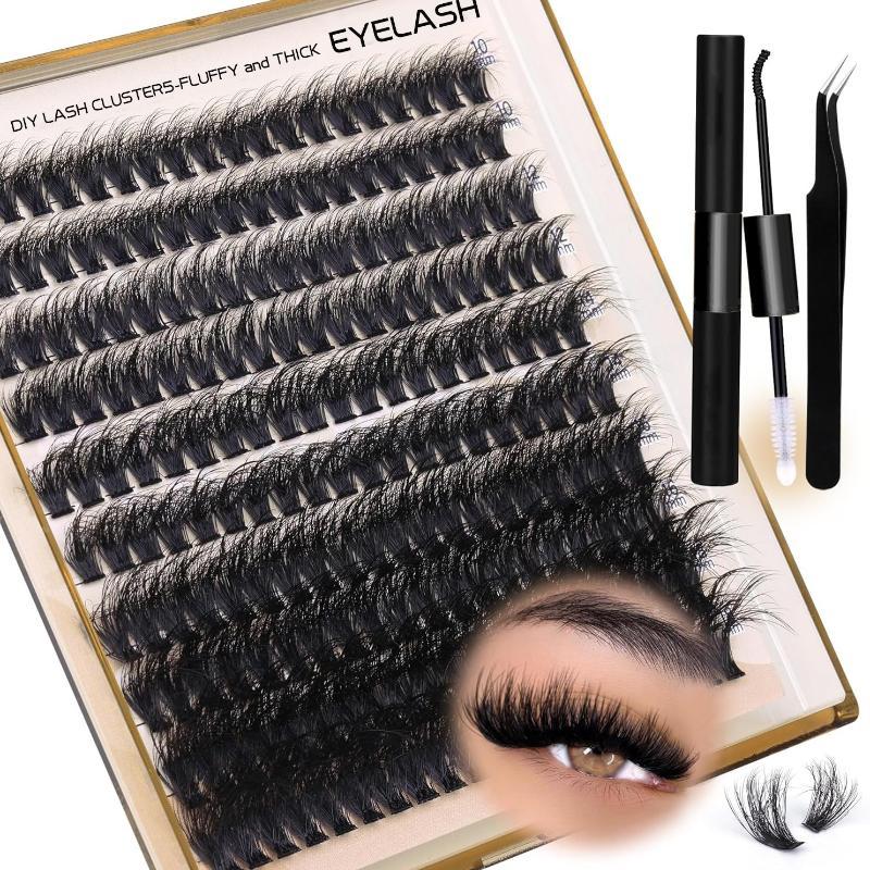 Eyelash Extension Cluster - Новые пушистые объемные пучки ресниц для