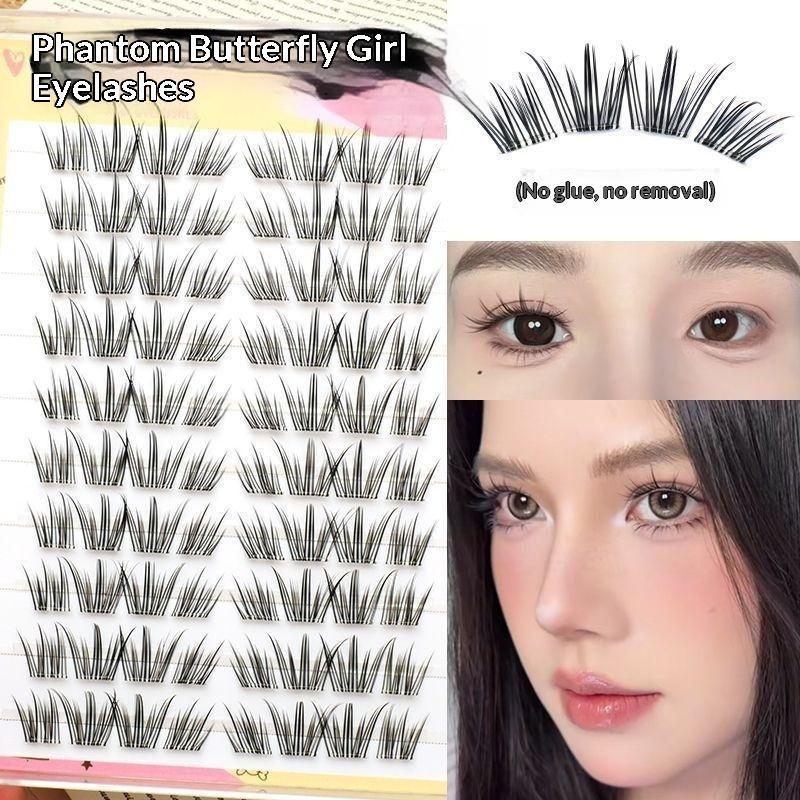 Eyelash Extension Single Lash - Натуральные ресницы DIY с эффектом завитка,