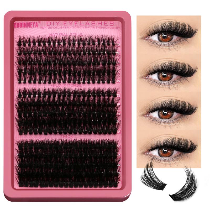 Eyelash Extension Cluster - Набор накладных ресниц: индивидуальные ресницы, объемные