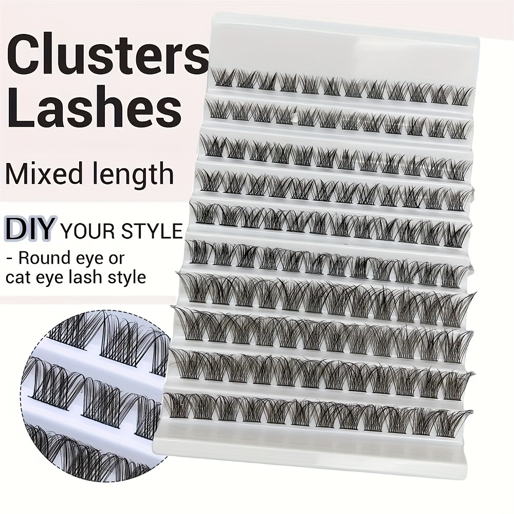 10 рядов, один кластер, пушист – обзор и цена Eyelash Extension Single Lash