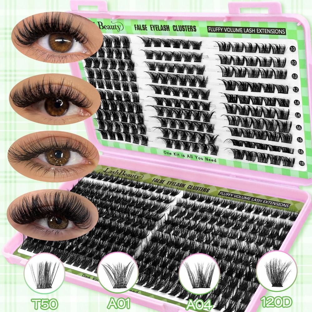 Накладные ресницы Natural Look – обзор и цена Eyelash Extension Cluster