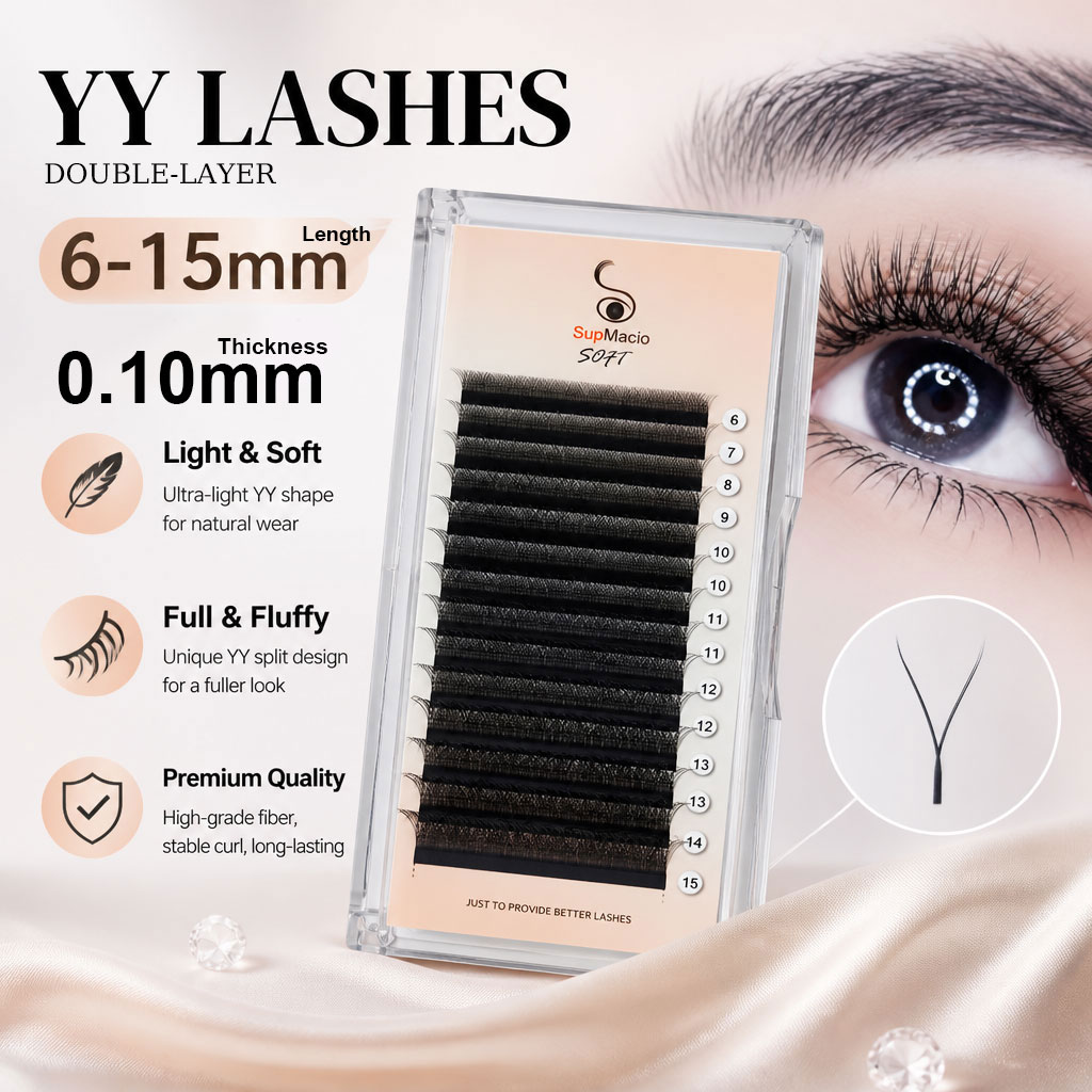Supmacio 0,10 мм YY Lash Y-обр – обзор и цена Eyelash Extension Yelix