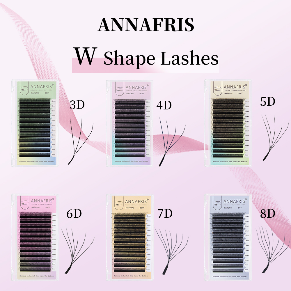 ANNAFRIS Готовый объемный вент – обзор и цена Eyelash Extension Yelix