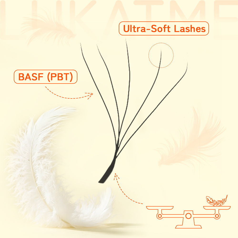 Накладные ресницы LUKATME W 3D – обзор и цена Eyelash Extension Yelix