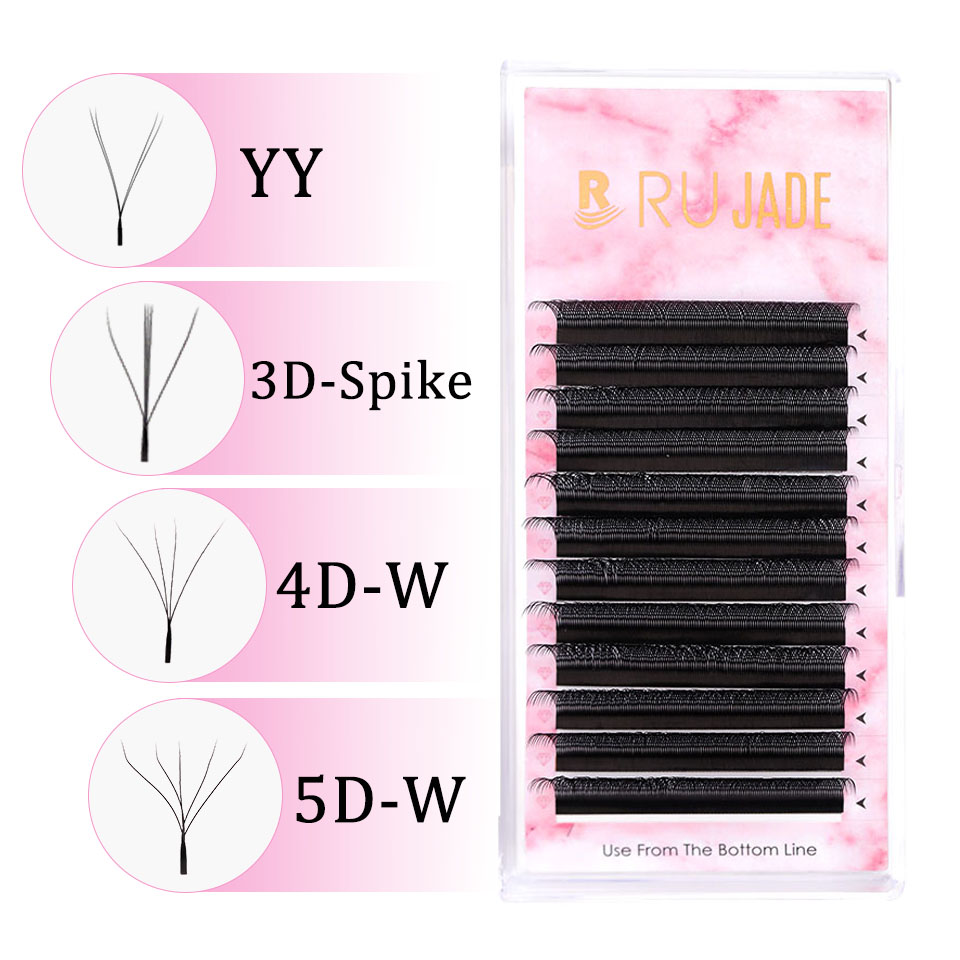Rujade YY 3D 4D 5D W Shape Blo – обзор и цена Eyelash Extension Yelix
