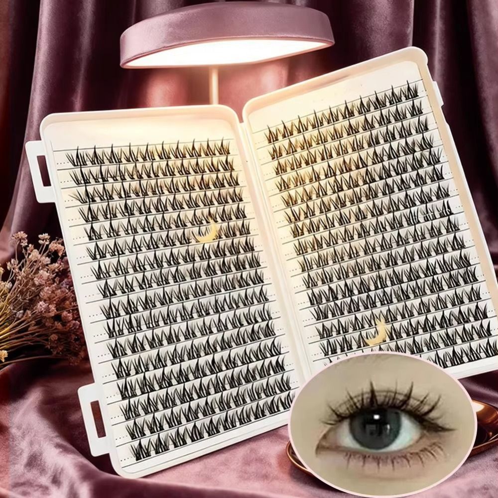 Накладные ресницы с естественн – обзор и цена Eyelash Extension Cluster