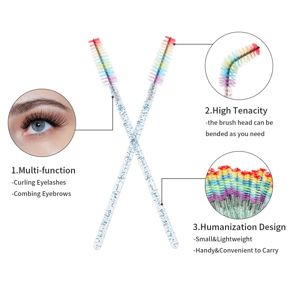 50 шт. Радужные кристальные ки – обзор и цена Eyelash Extension Maps