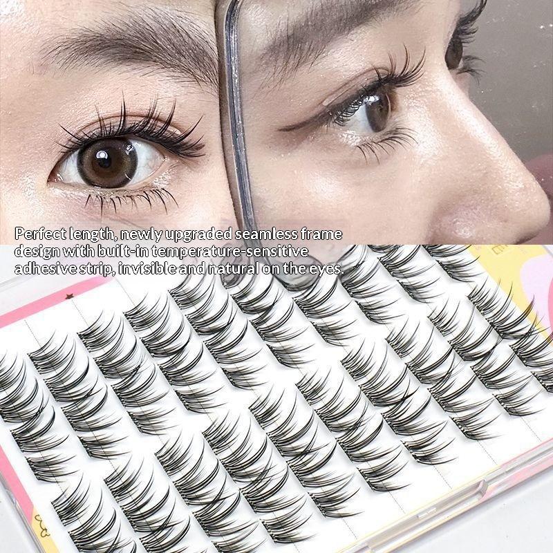 Натуральные ресницы DIY с эффе – обзор и цена Eyelash Extension Single Lash
