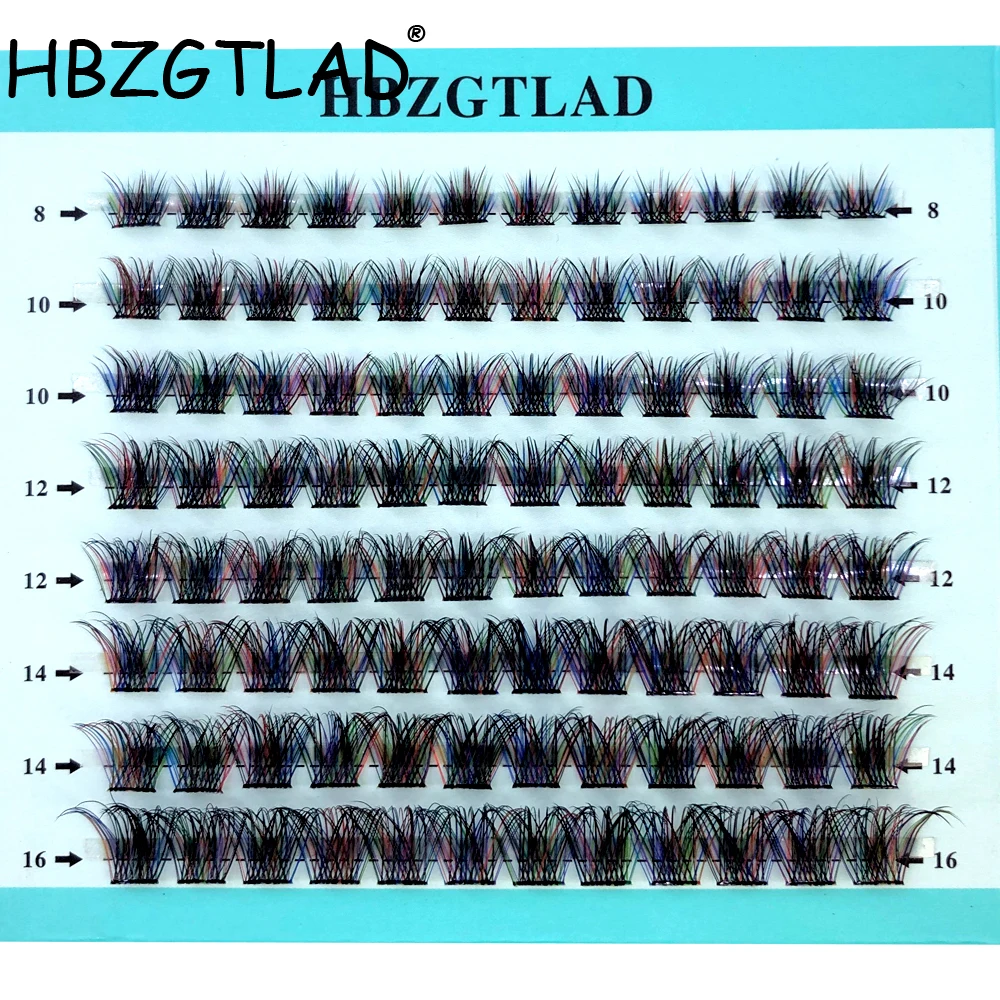Смешанные 3D пушистые накладны – обзор и цена Eyelash Extension Single Lash