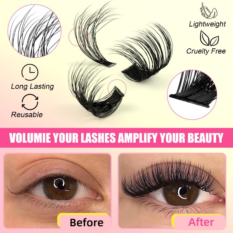 Набор накладных ресниц: индиви – обзор и цена Eyelash Extension Cluster