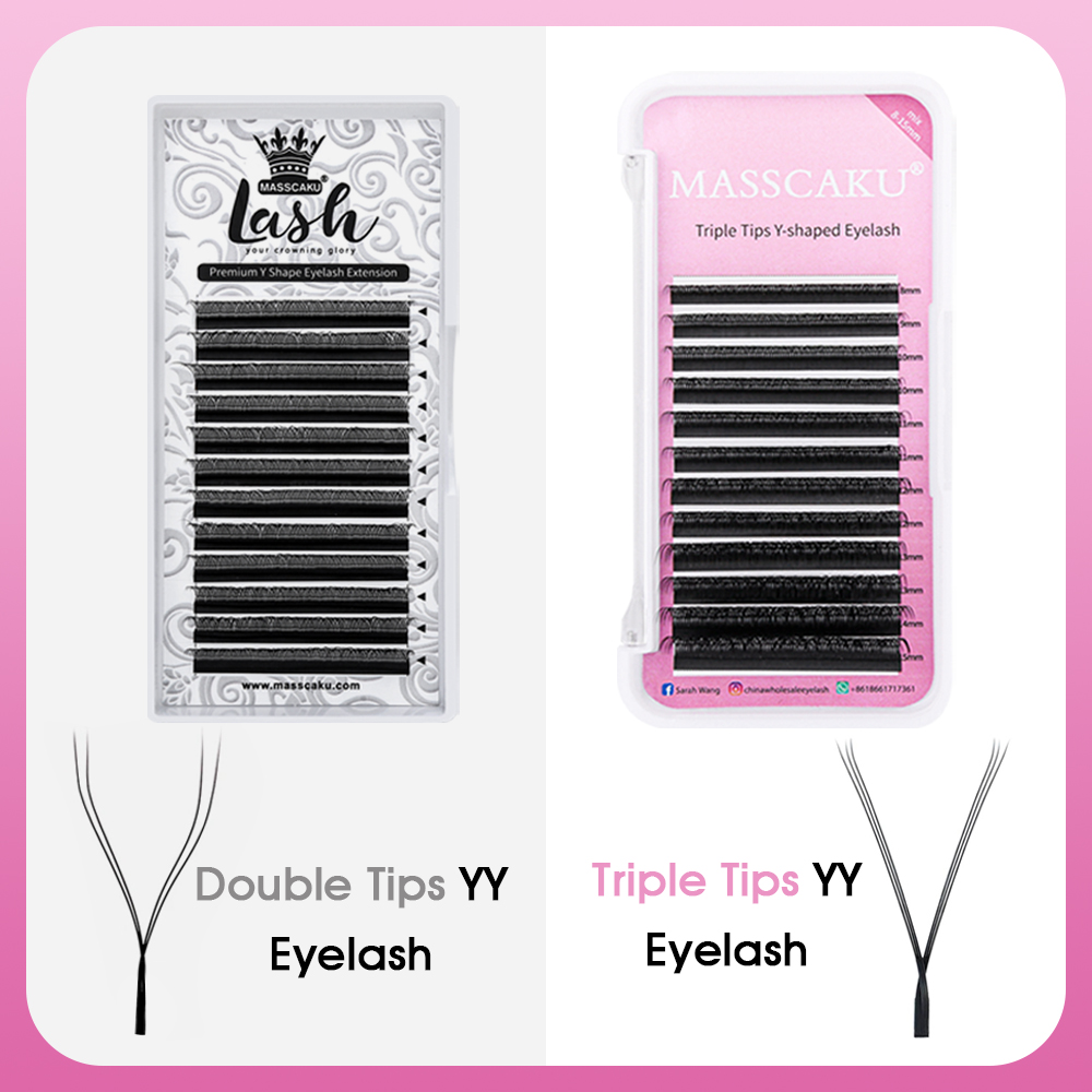 MASSCAKU Лидер продаж натураль – обзор и цена Eyelash Extension Yelix