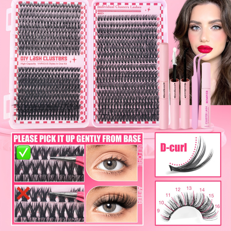 740/200 шт. Набор для наращива – обзор и цена Eyelash Extension Equipment