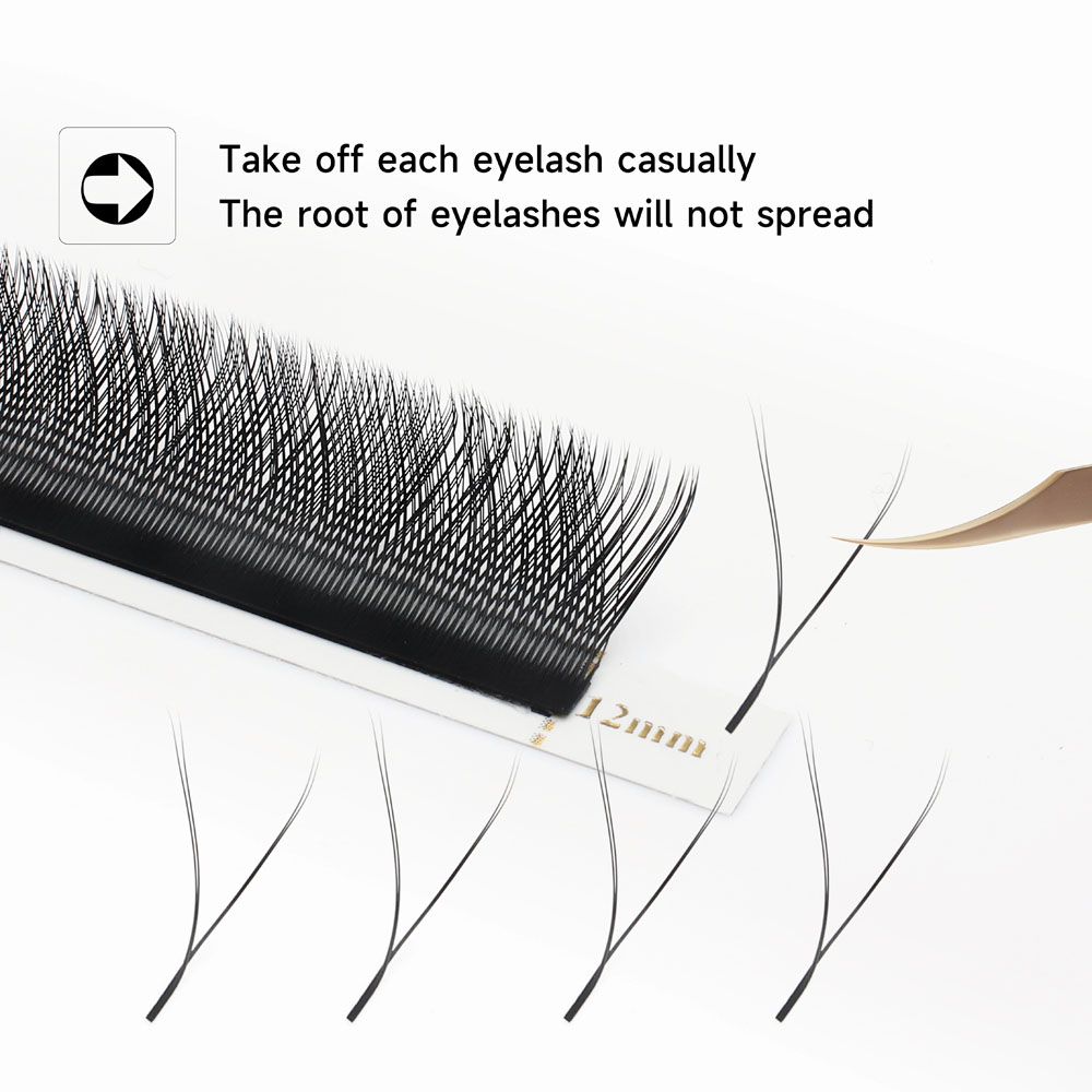 XIUSUZAKI W-образные ресницы B – обзор и цена Eyelash Extension Yelix