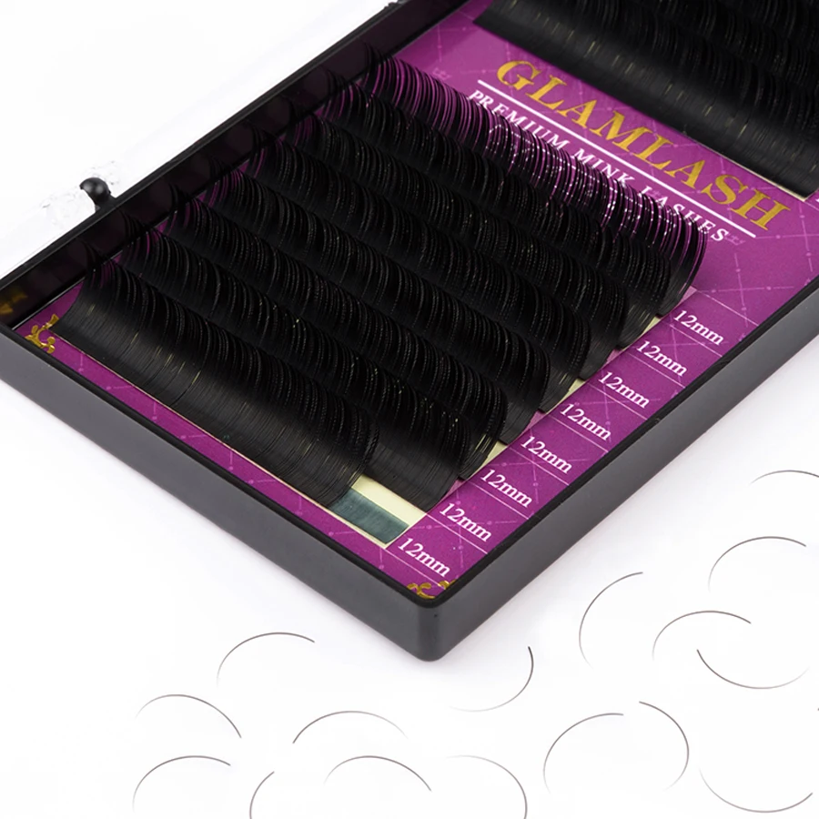 GLAMLASH оптовая продажа, 16 р – обзор и цена Eyelash Extension Single Lash